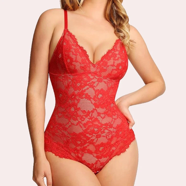 Vivelline™ Shaping Bodysuit mit Spitze – Kaufe 1, erhalte 1 GRATIS